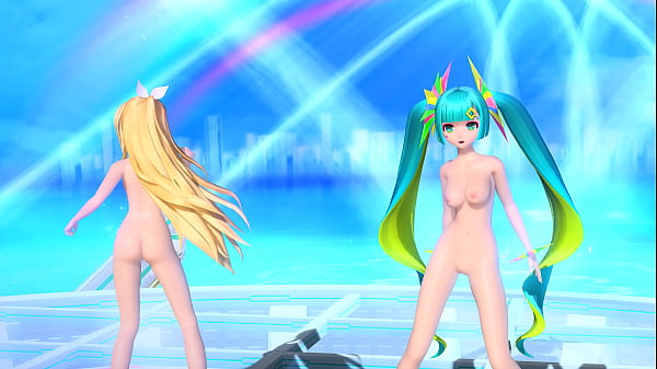 Hatsune Miku & Rin Promise Project diva Nude Mod Full Nude