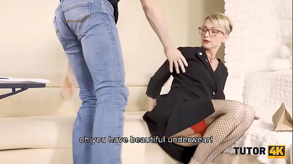 TUTOR4K. Guy has plan of seduction and he fulfills it fucking teacher