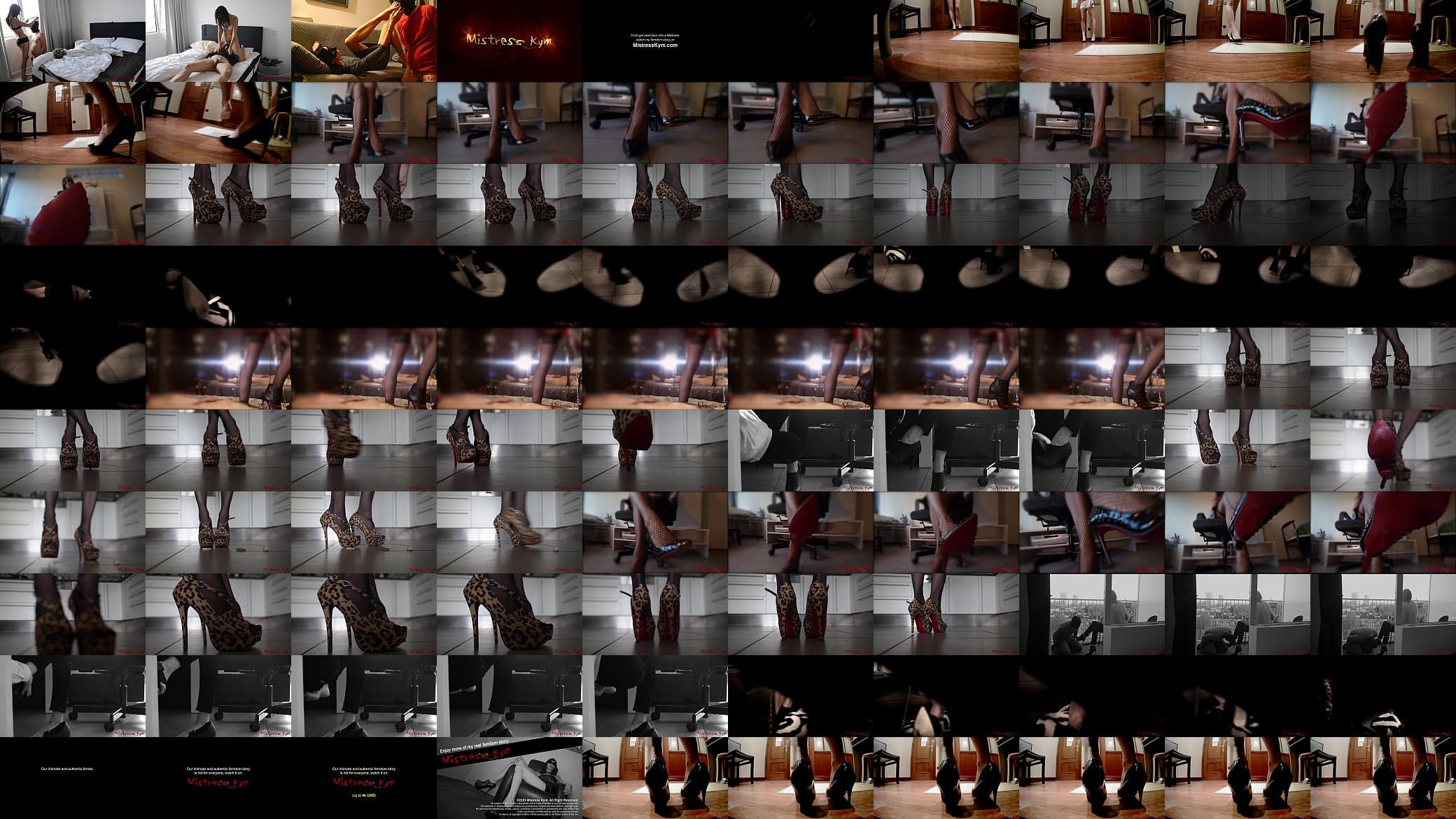Femdom Shoes Compilation POV (Mistress Kym personal story) 预览图