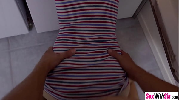 Stucked petite stepsis Nirvana got fucked so deep and hard by stepbro