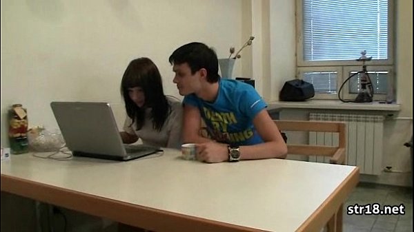 Busty Teen Slut Gets Pussy Drilled