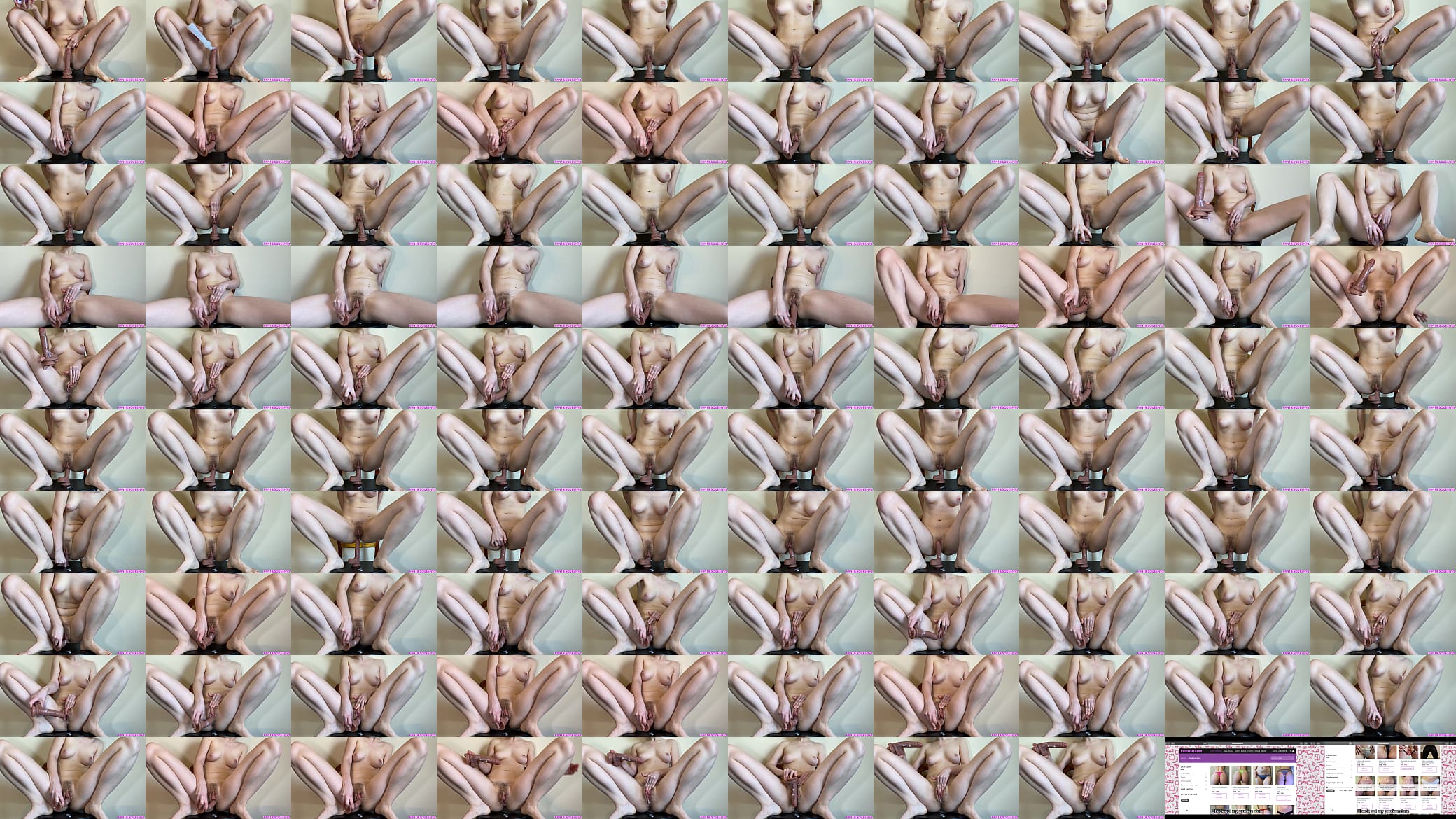 I ride dildo to cum from squirt 预览图