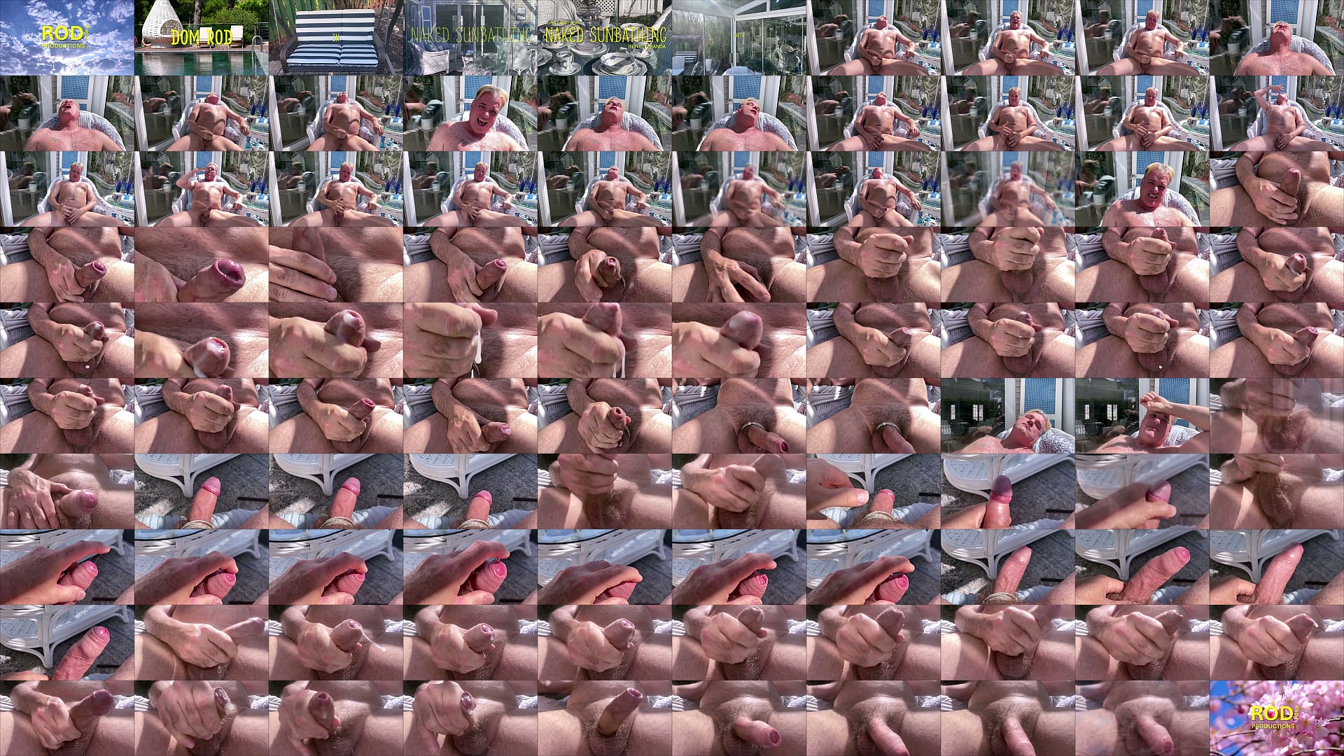 HUNK DADDY BEAR NAKED SUNBATHING IN THE VERANDA 2 预览图