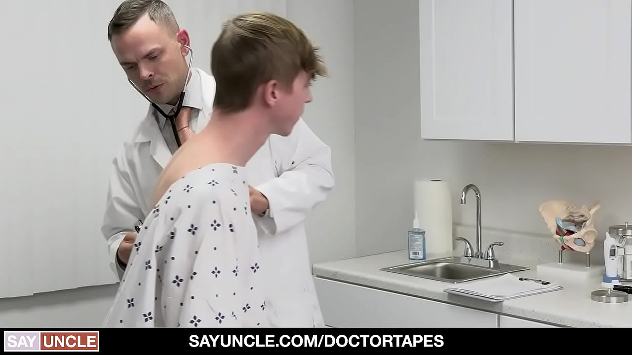 Andrew Powers no puede contener la erección en la cita con el médico
                    anal teen blowjob handjob brunette uniform ass licking doctor pounding cum on ass gay anal creampie patient clinic taboo breeding rimming big cock gay teen standing doggystyle trent summers andrew powers muchos negros