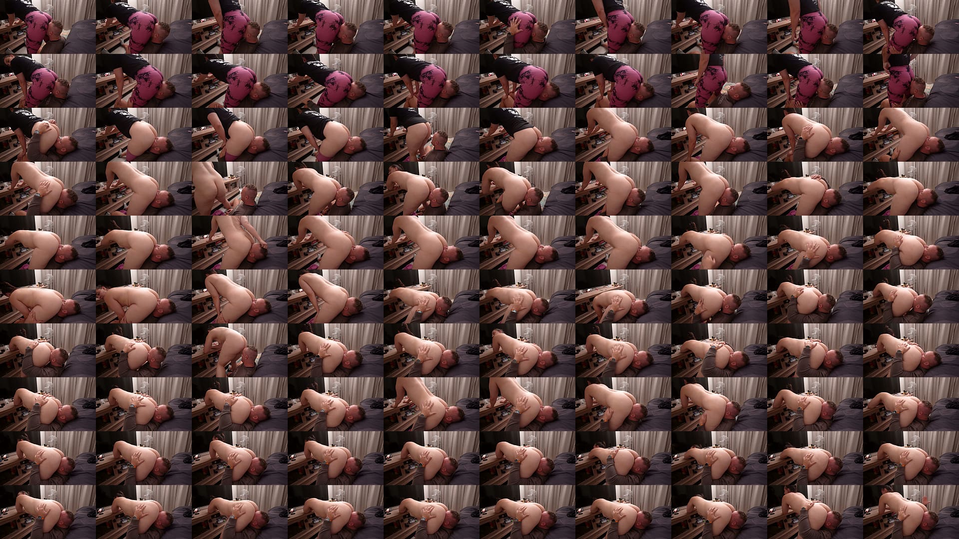 Big Ass MILF Babe Ass and Pussy Eating until Orgasm 预览图