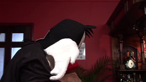 Brunette With Big Boobs Gets Fucked By A Furry