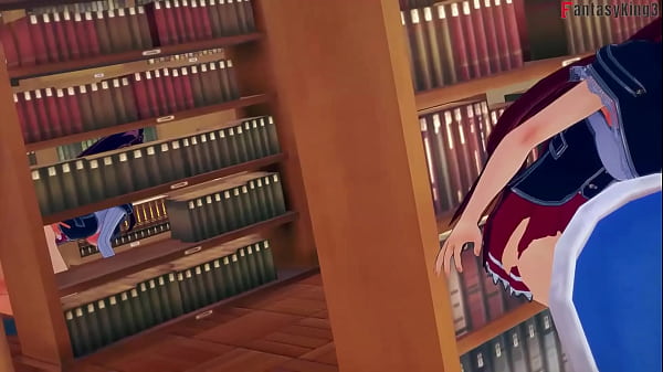 HS DXD NTR Madness 2 - Rias & Akeno Get fucked in the Library (Trailer) | Full 1Hr Movie on Sheer & PTRN: Fantasyking3