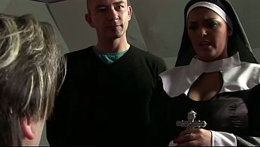 Sexy Nuns Jasmine Black And Tarra White Pussies Fucked