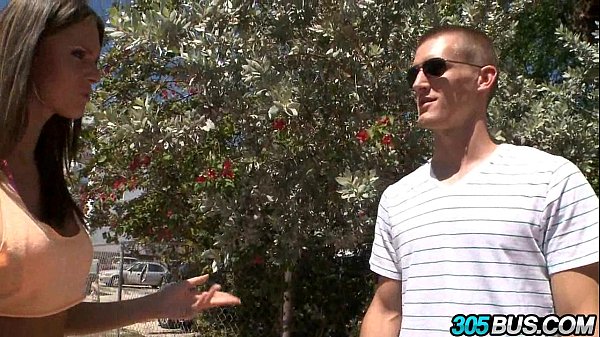 Pornstar Jennifer Dark  fucks 3 guys on 305bus 5.1