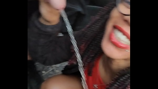 Download Video - Tampon inserting followed by gargling pee on the side of the road