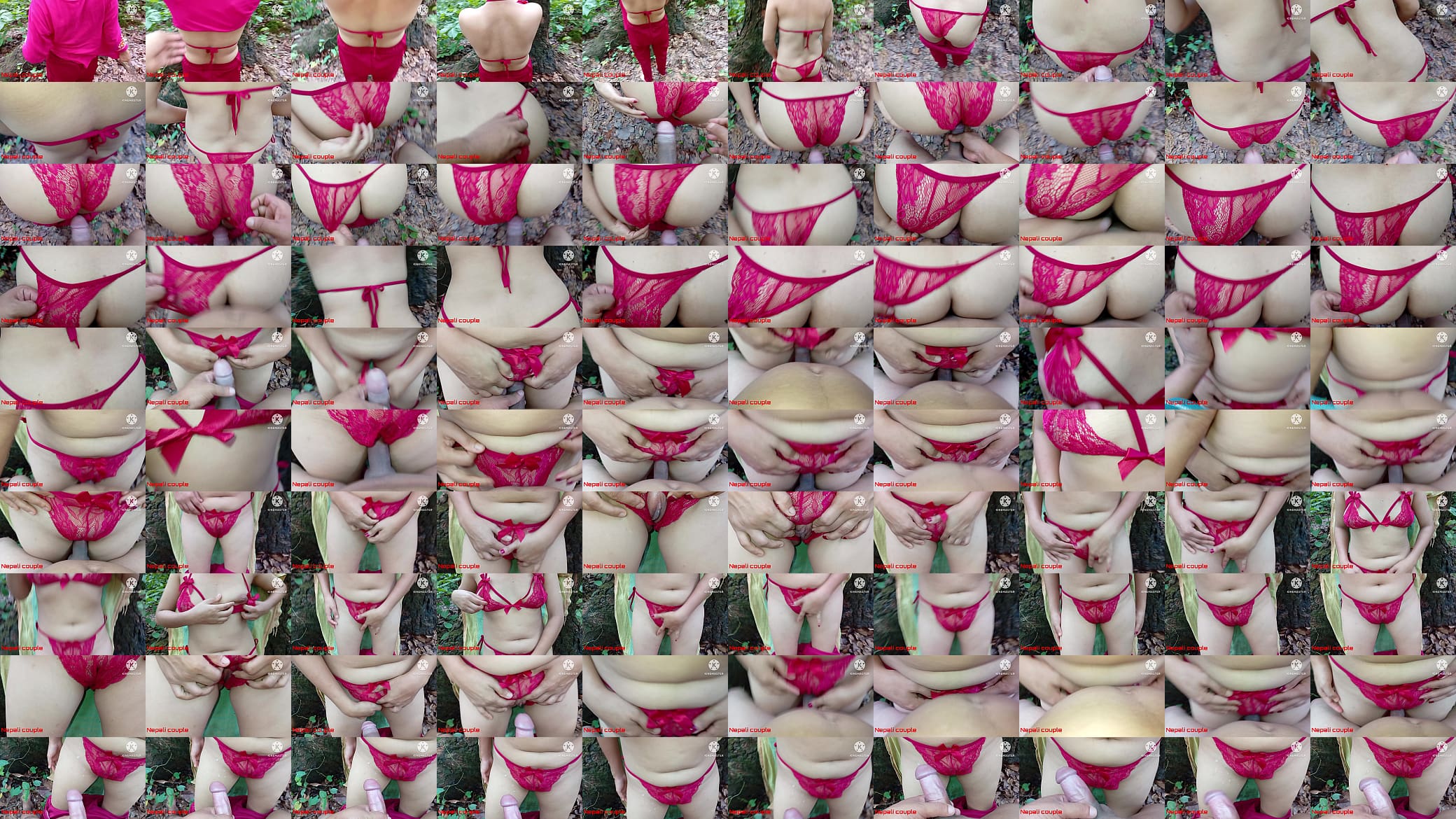 Nepali girl in red bikni fucked at jungle 预览图