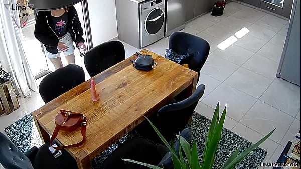 OOOPS! -LinaLynn forgets surveillance camera!!!!