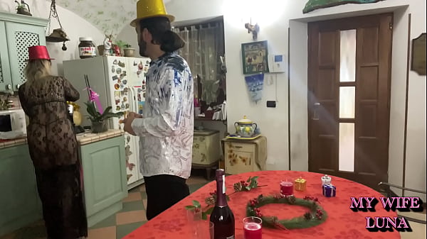 My Wife Luna - The best way to end the year is to open Luna's ass before dinner