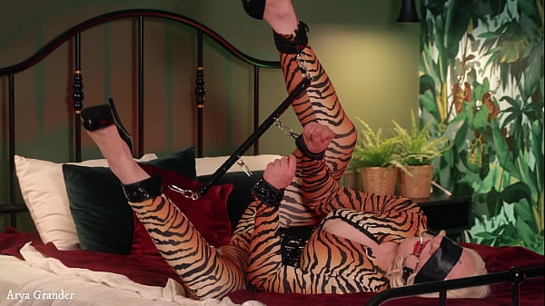 Submissive MILF Bondage in Spandex
