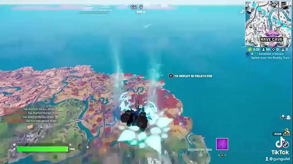 THE EARTH IS FLAT ON FORTNITE