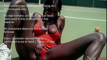 I fucked a young Black tennis player on the court, after she lose me in trained match[AI]