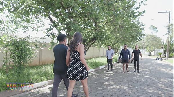 Sensual Pregnant Lolla Lollynha getting fucked by 4 big cocks with intense DAP, DP, DPV and footjob