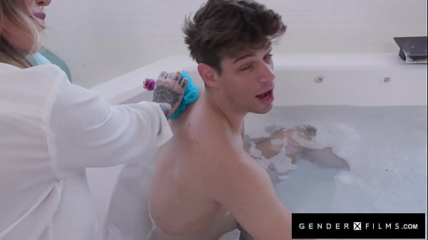 GenderXFilms - Buxom Trans StepMom Banged Out By StepSon
