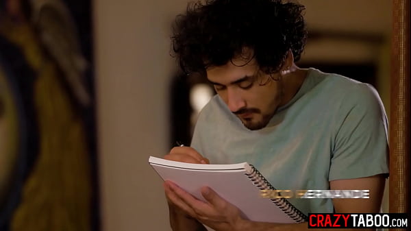 Download Video - Beautiful horny big ass MILF stepmom Ray Veness sucks and fucks her big dick stepson Rico Hernandez