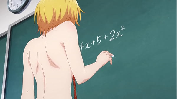 Cute anime girls naked students