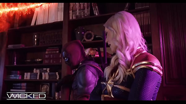 Wicked - Big Tittied Superhero Babes Get Their Pussies Pounded - Kenna James , Kenzie Taylor
