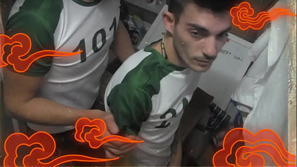 Well built young schoolboy seduces his friend f...