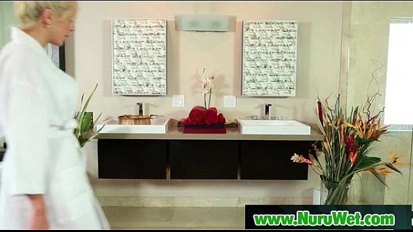 Horny Client Fuck Sexy Japanase Babe While Getting a Nuru Massage 16