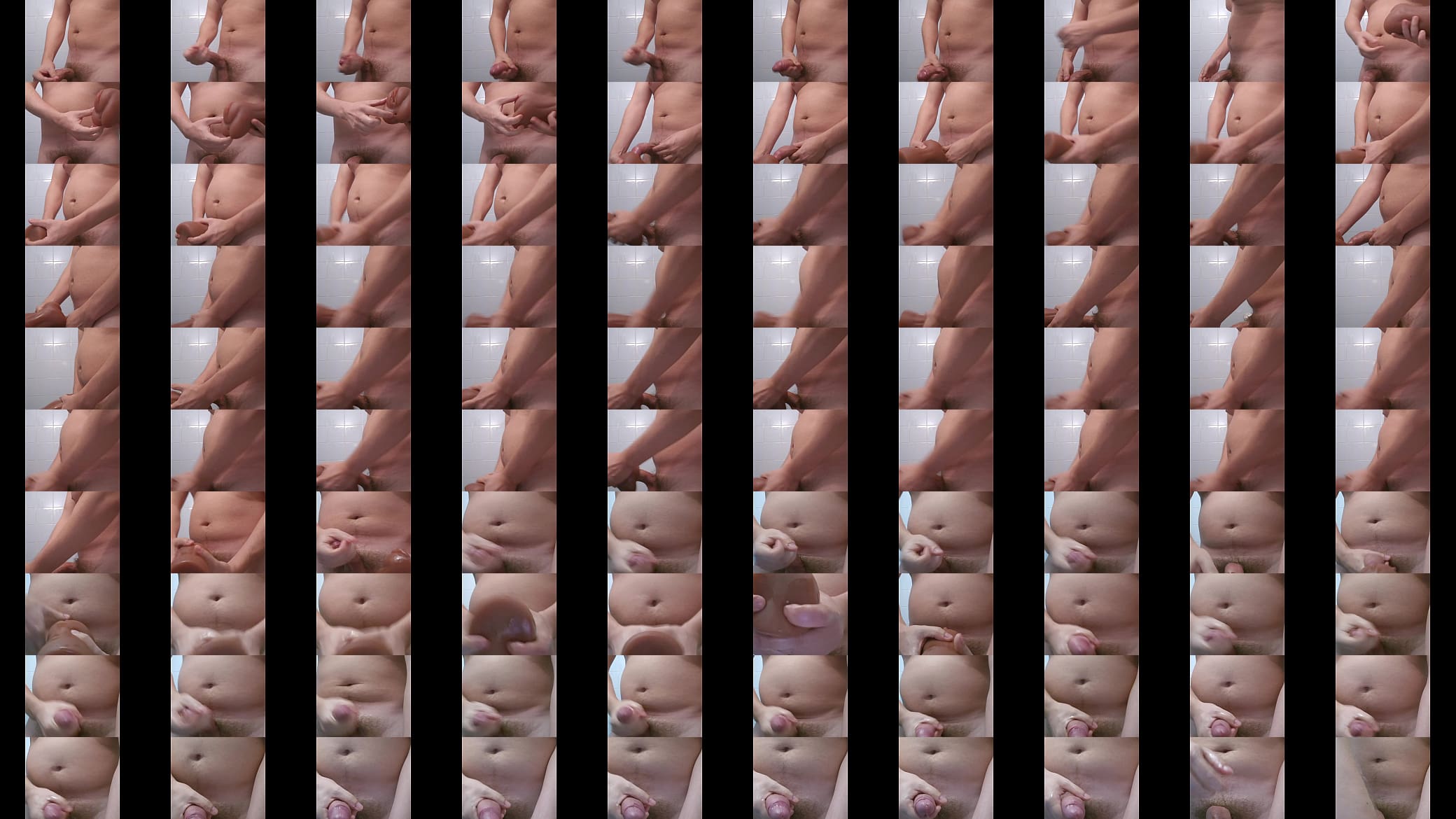 Desahogo con vagina/ano falso en el ba&ntilde;o 预览图