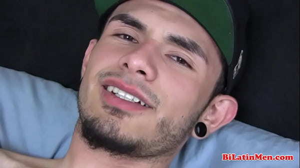 Big dick thug Latino jerking off