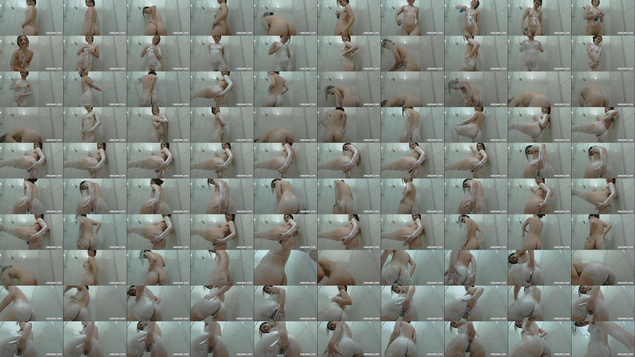 Cream Body Rub Down And Fingering In Shower J2T 预览图