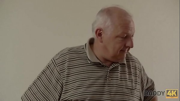 DADDY4K. Flirty teen is fucked by an old man in multiple positions