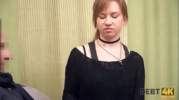 Download Video - DEBT4k&period; Red-haired miss allows collector to screw her to forget debts