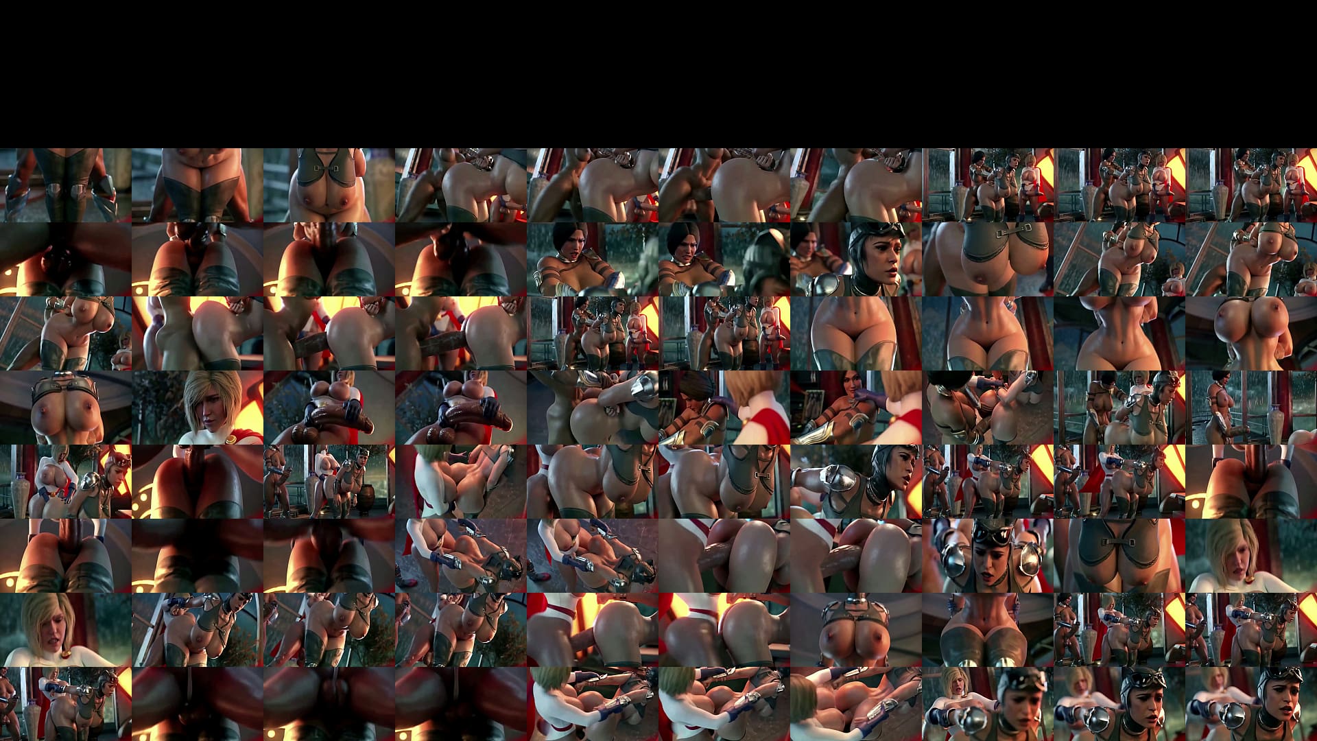 Uncensored 3D futanari anime 预览图