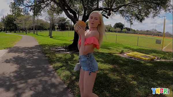 YNGR - Blonde Teen Starlette Storm Takes On A Big Cock And Gives A Rimjob