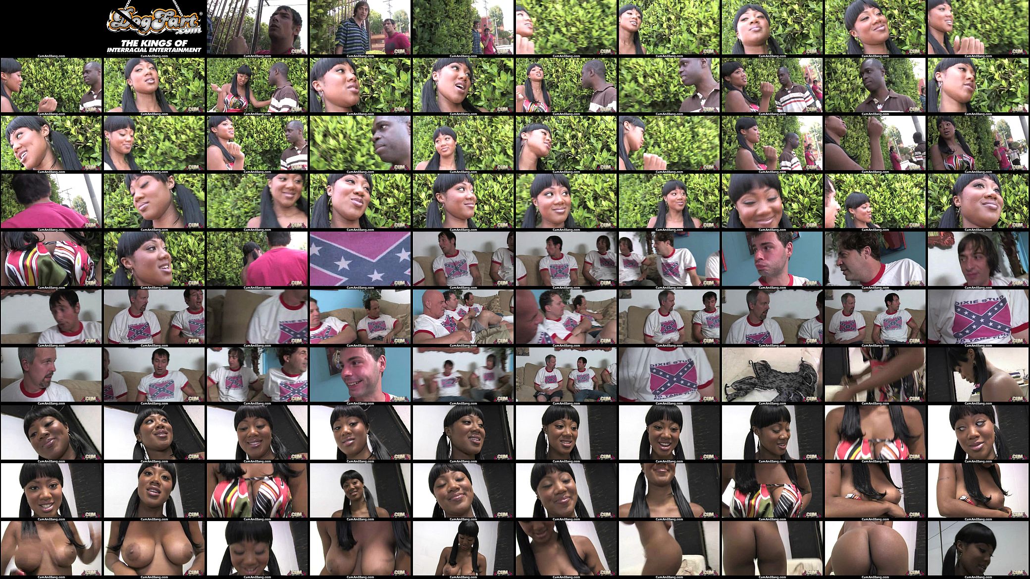 horny ebony bukkake gangbang 25 预览图