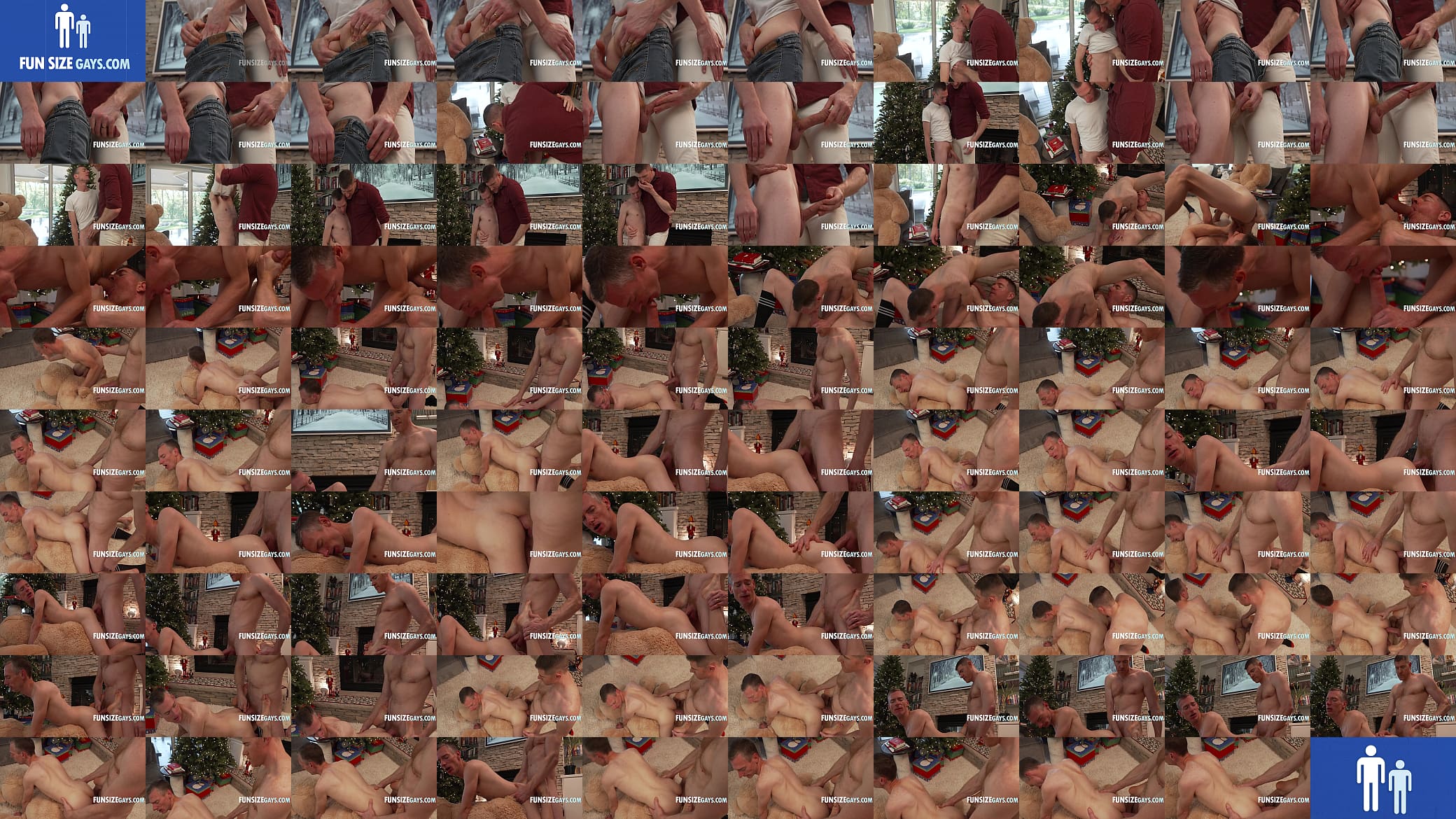 Christmas Anal Loving Between Hot Gay Daddies 预览图