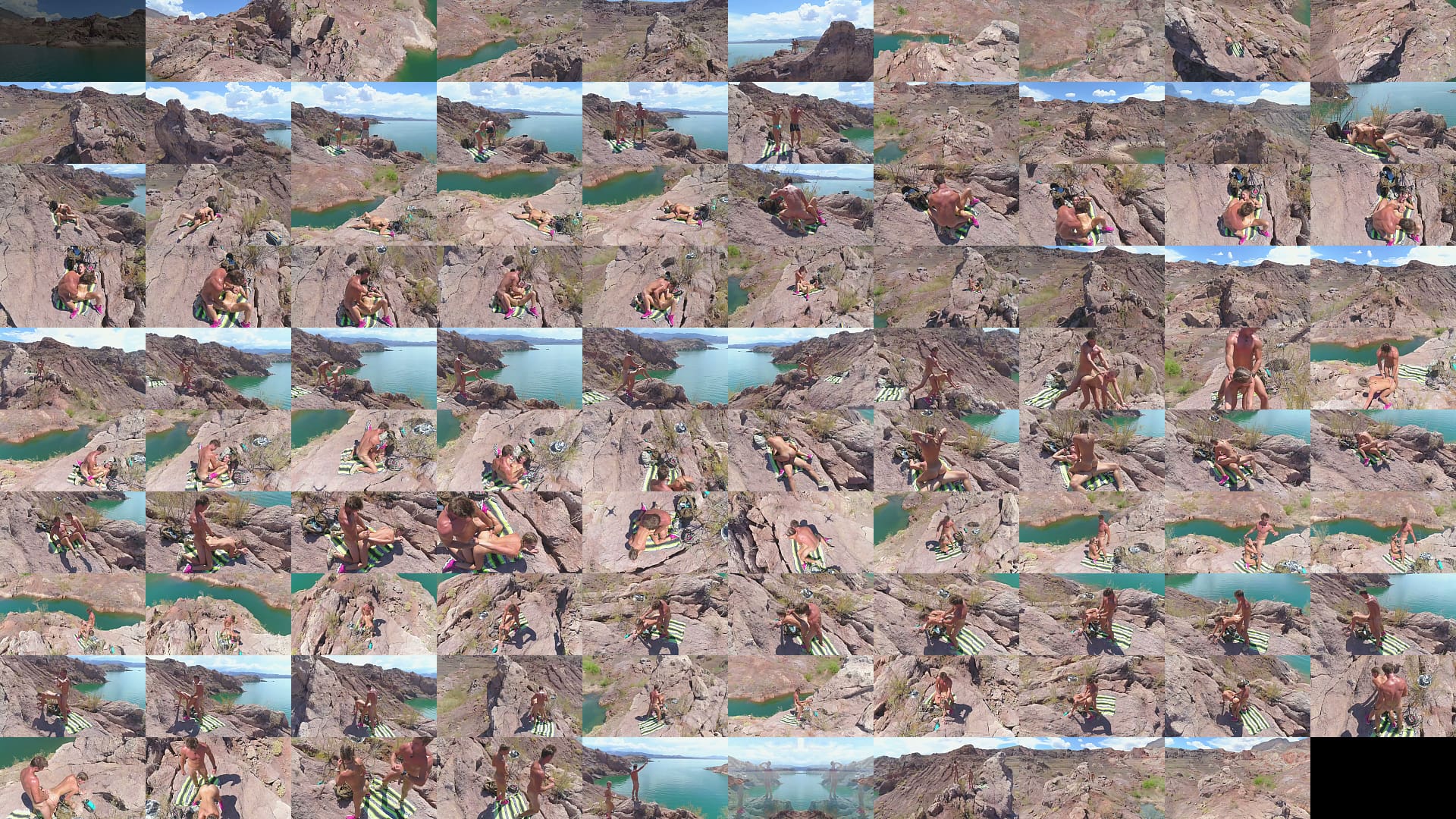 Hot couple hike to top of the mountain to fuck! 预览图