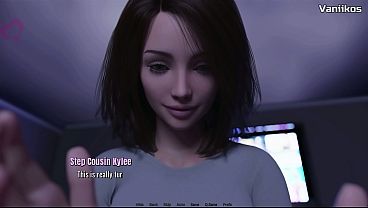 18yo Innocent Virgin Step Cousin Teen With A Perfect Body And A Big Ass Gets Horny While Watching A Movie | Heart Problems | Taboo Hentai Game
