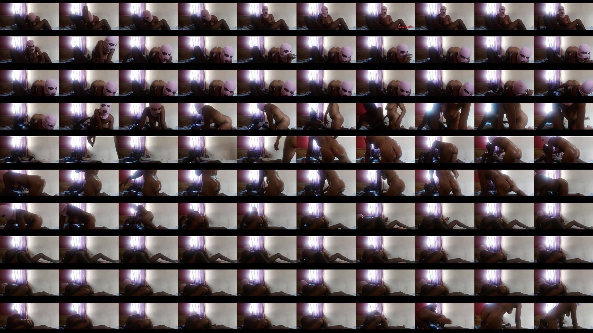 Katy katie fucks a big black cock hard 预览图