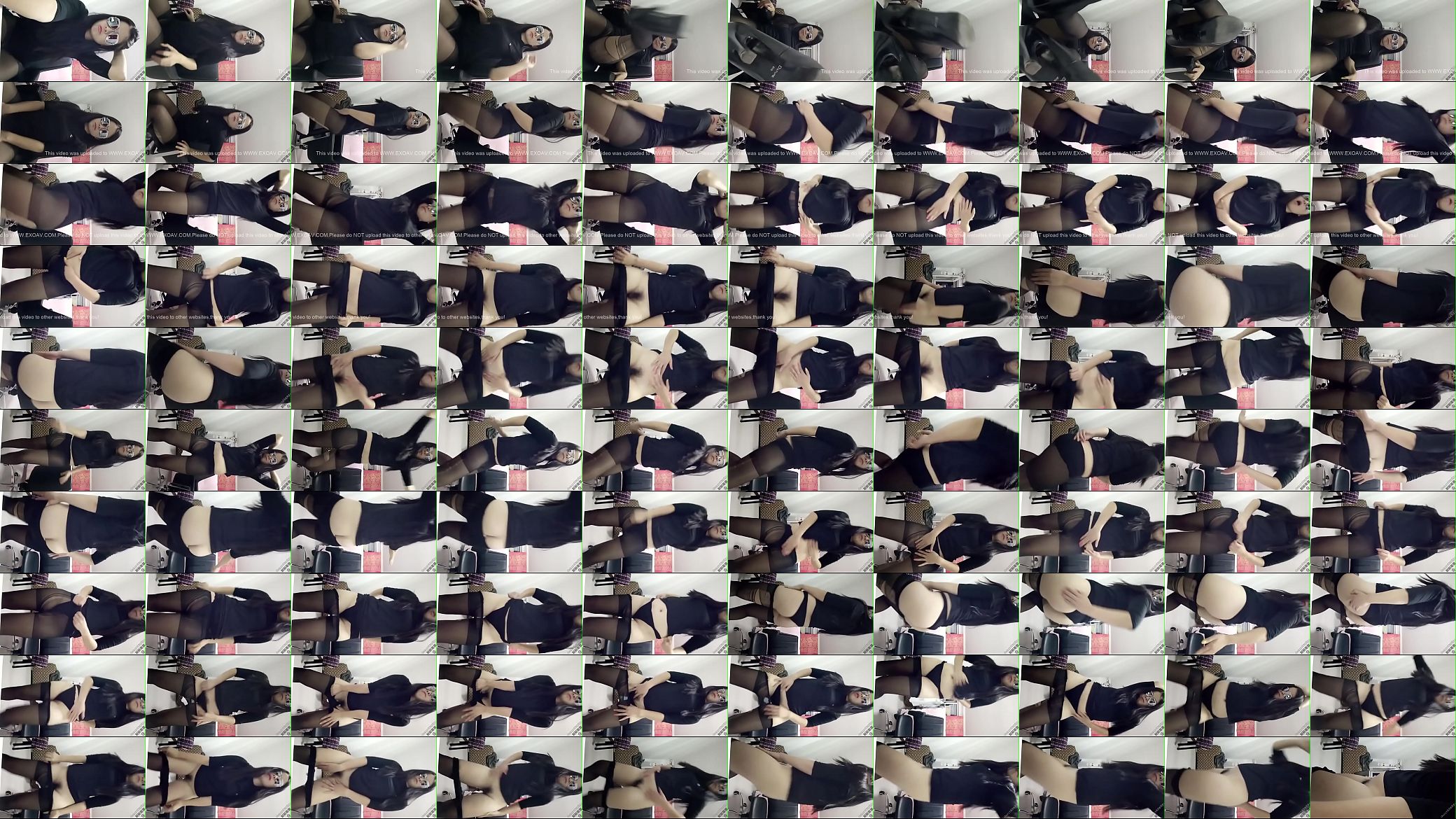 인터넷방송 까만스타킹 음악에 맞혀 허리털기 춤 预览图