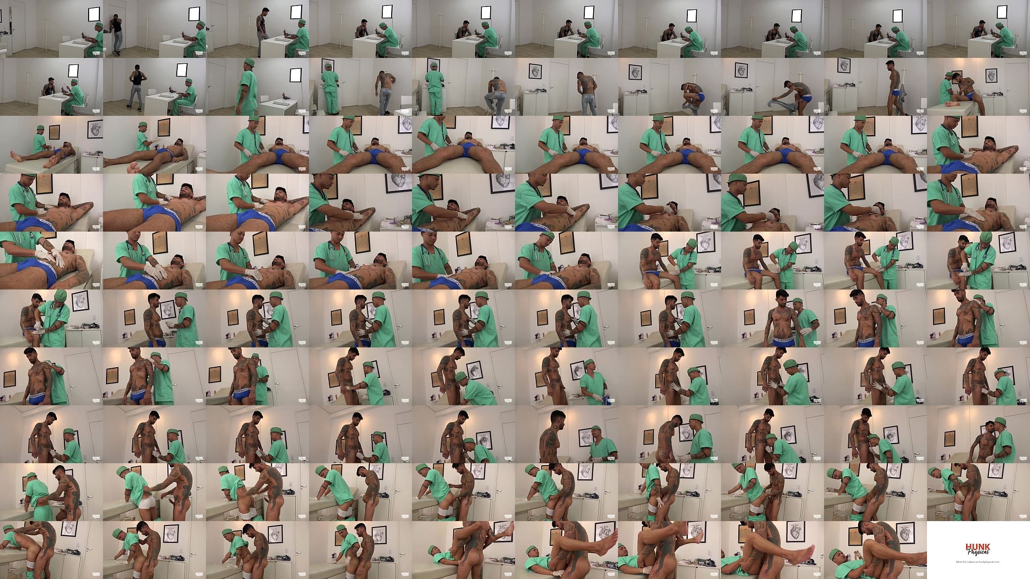 Patient fucks young doctor hard at physical exam 预览图