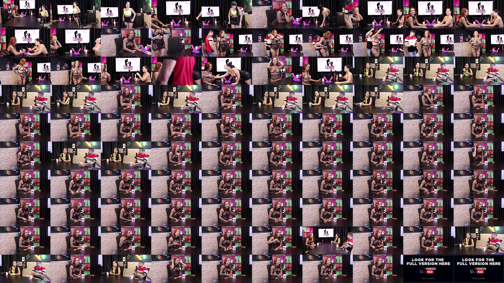 COMPILADOS DA NATHALIA FONTES (TRANSSEXUAL) NO PAPO COM TIFANY (SWING CAST) - PARTE 1 (WATCH ON: SHEER/RED) 预览图