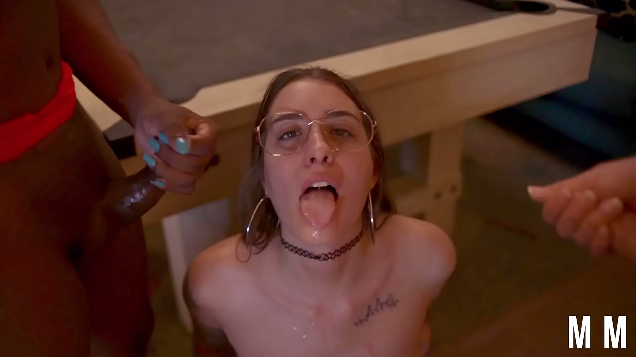 Trans Sophie &amp_ Monique Fuck Pearl On The Pool Table