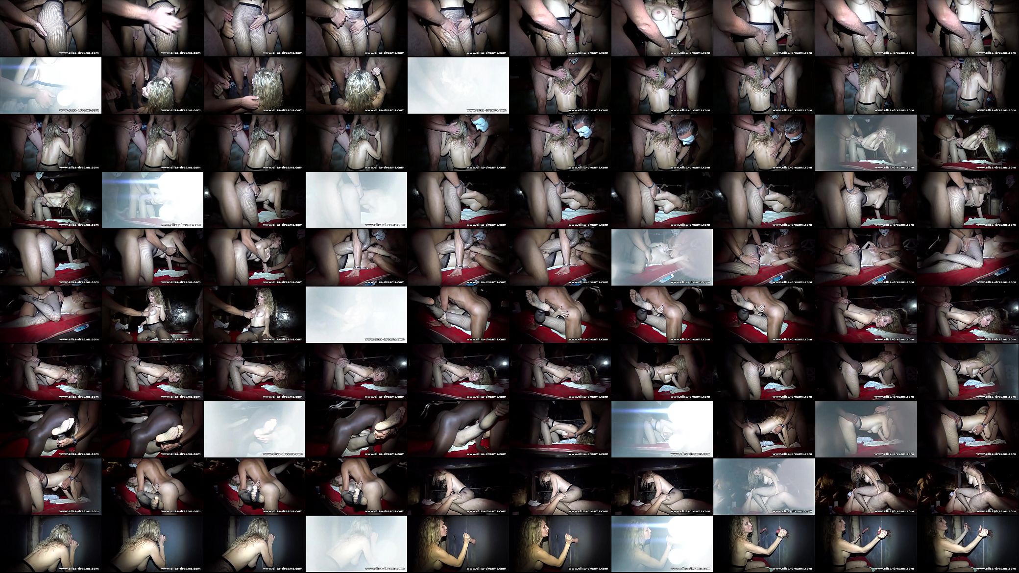 Hotwife gets fucked by many guys in a club 预览图