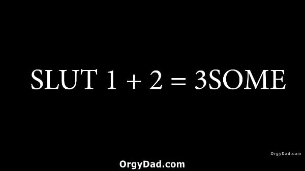 Stepdaughters Each Get a Turn to Bounce on Their Stepdaddy’s Dick - Orgydad