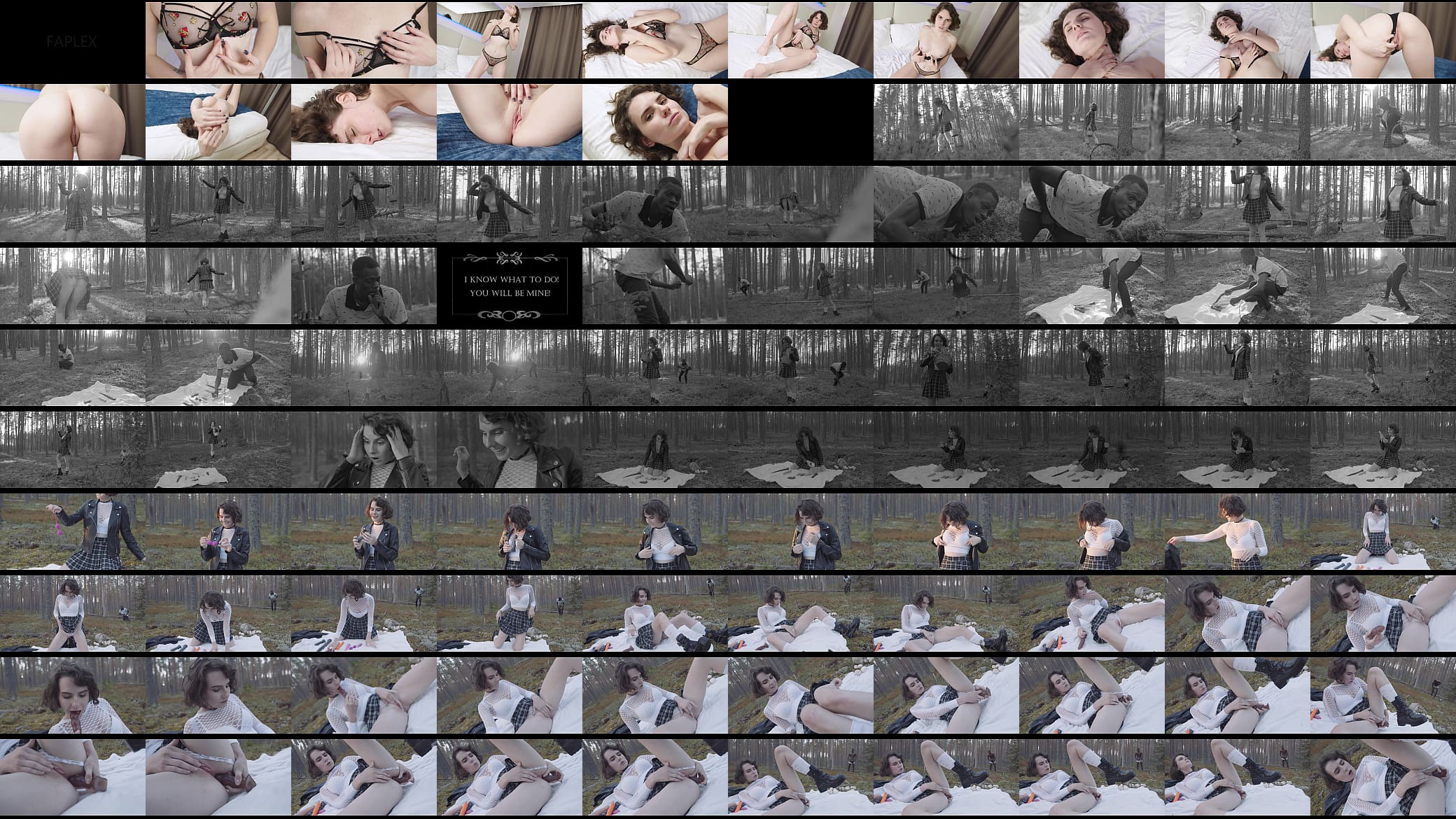 Darcy Dark in search of mu in the forest got her first anal BBC FLX010P01 预览图