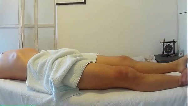 Real Asian massage in uniform with happy ending