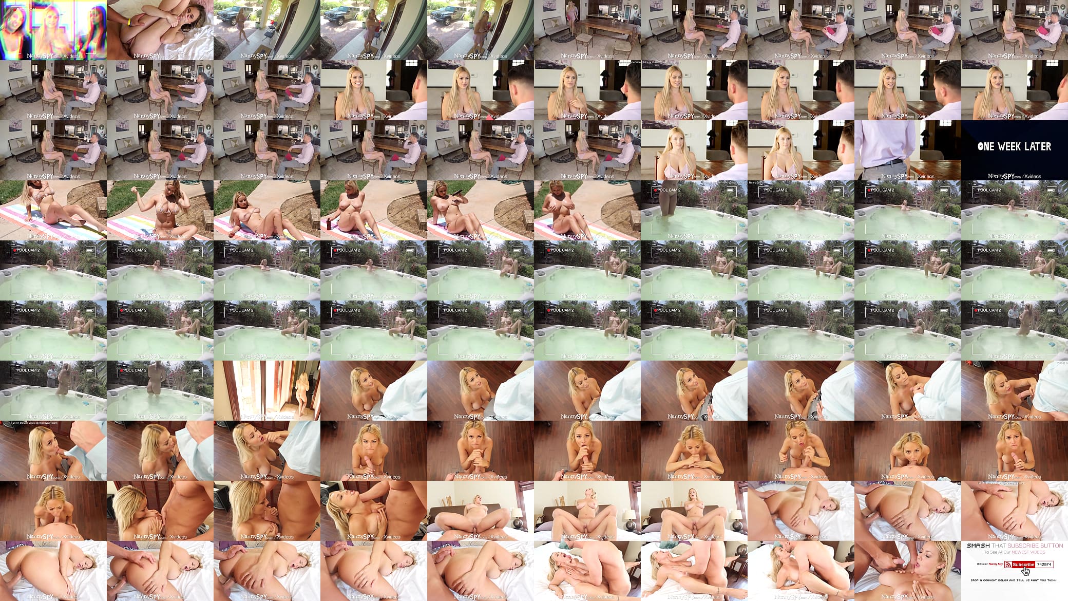NANNYSPY Big Tit Masturbating Nanny Fucks To Save Her Job 预览图