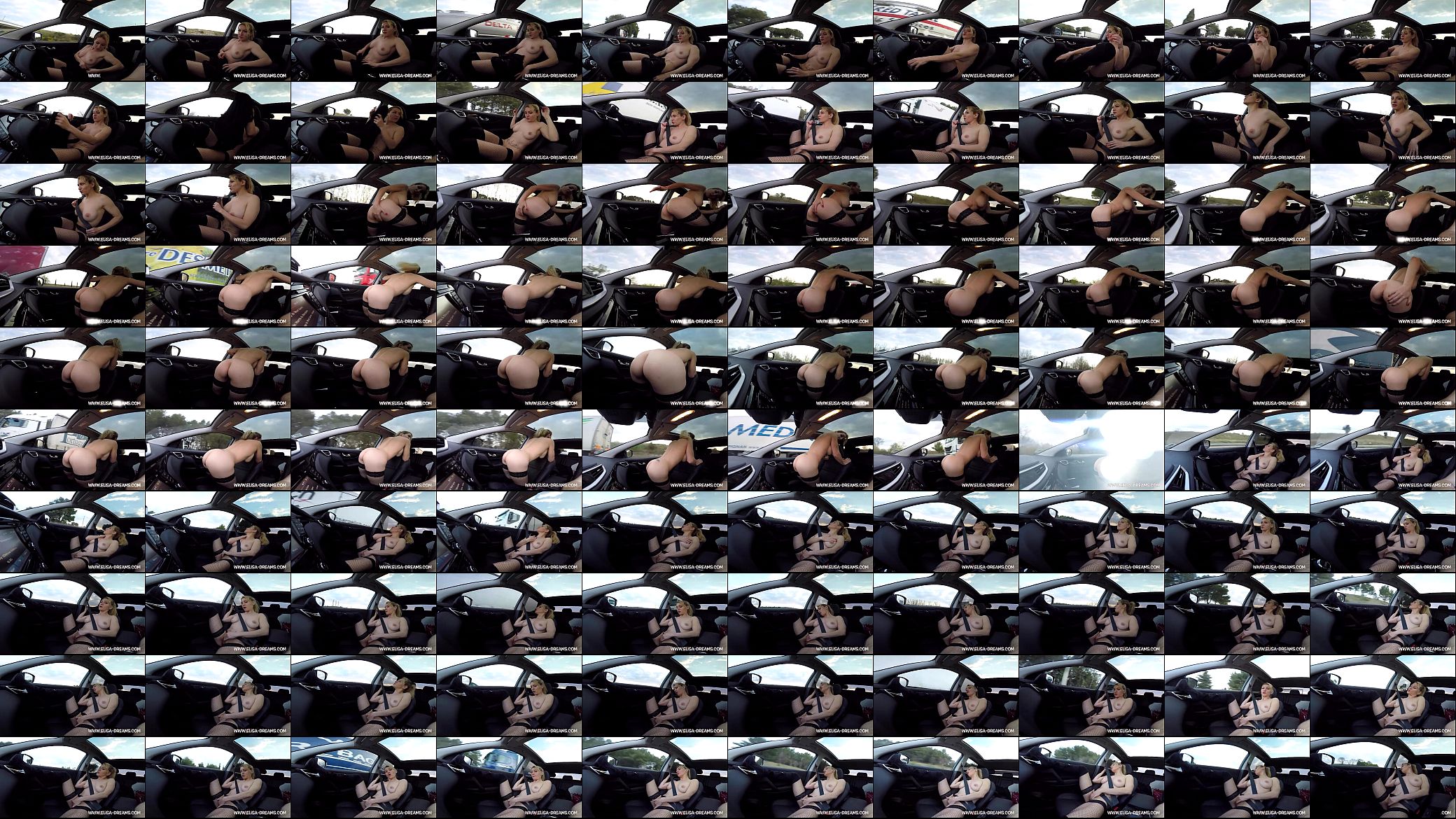Masturbation and flashing on the highway 预览图
