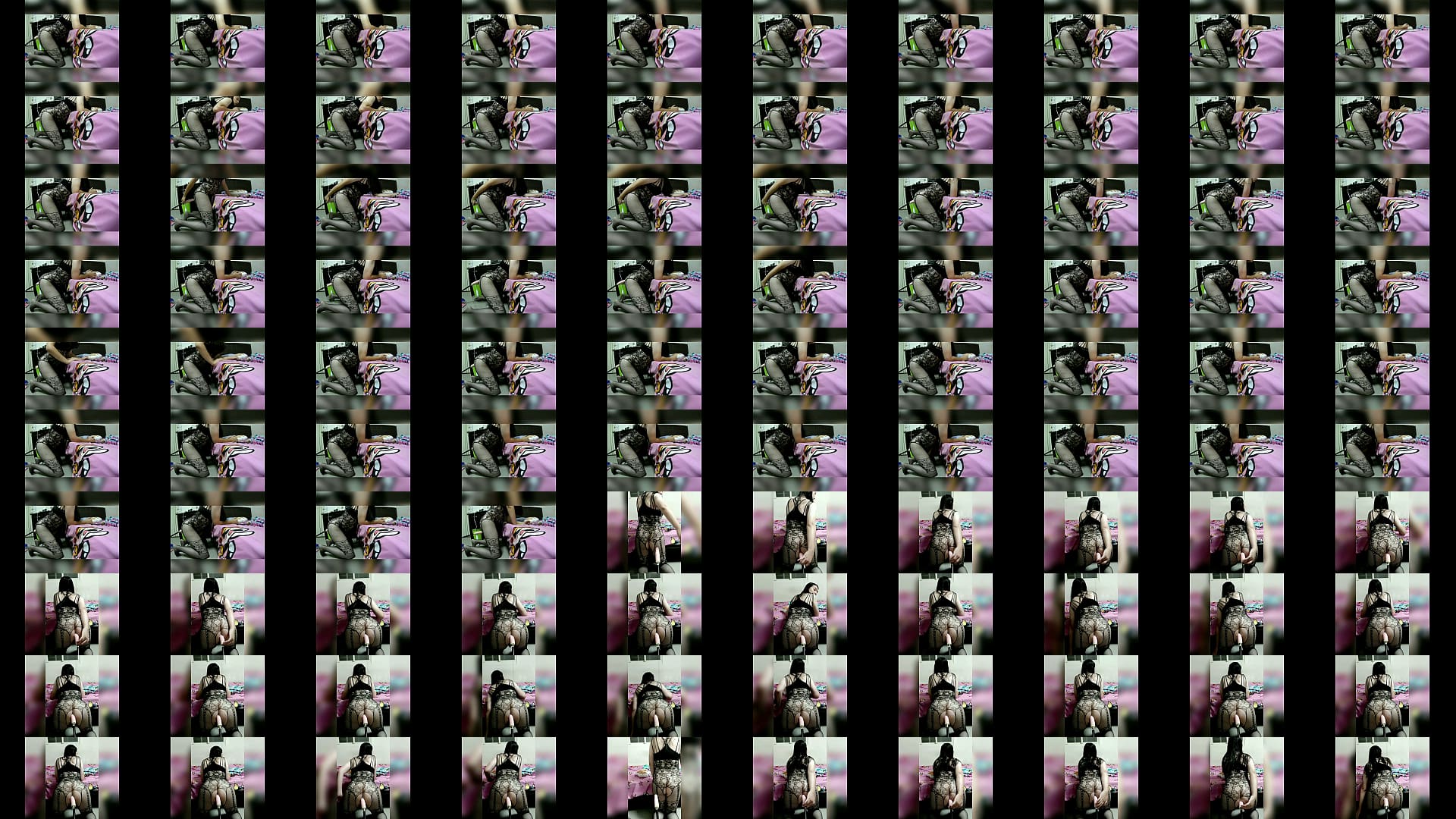 Yahui with fucking machine(2 angle) 预览图